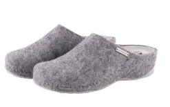 Gitte tofflor Grå